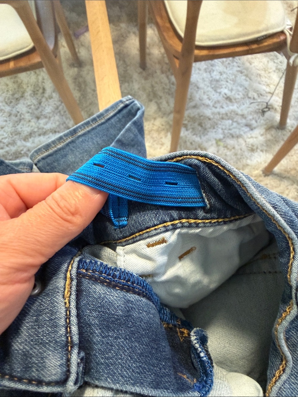GAP Kids Slim Skinny Jeans in Blue - Picture 6 of 7